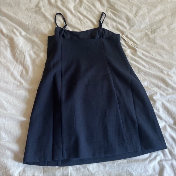 Anthropologie x Mare Mare Cut Out Shift Mini Dress Navy M NWT - Picture 6 of 7